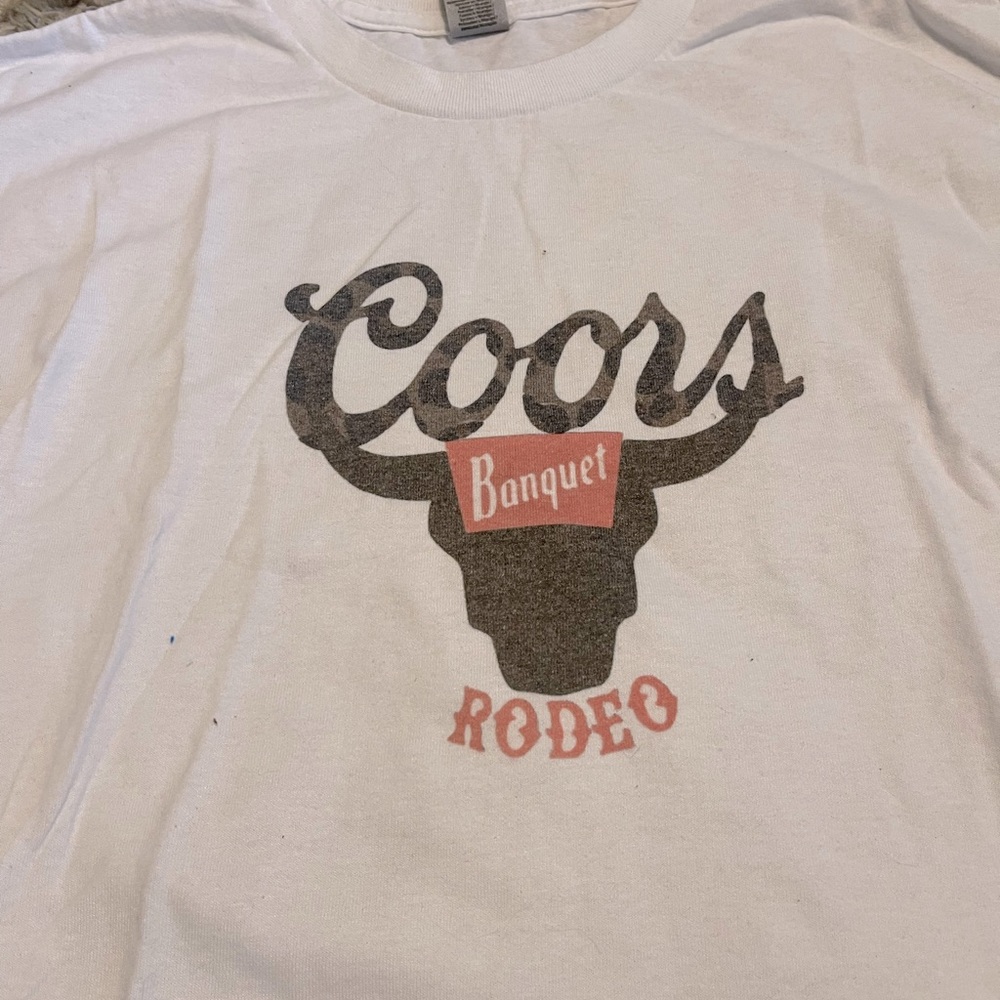 Coors Banquet Rodeo Cheetah Print | Womens Size XXL